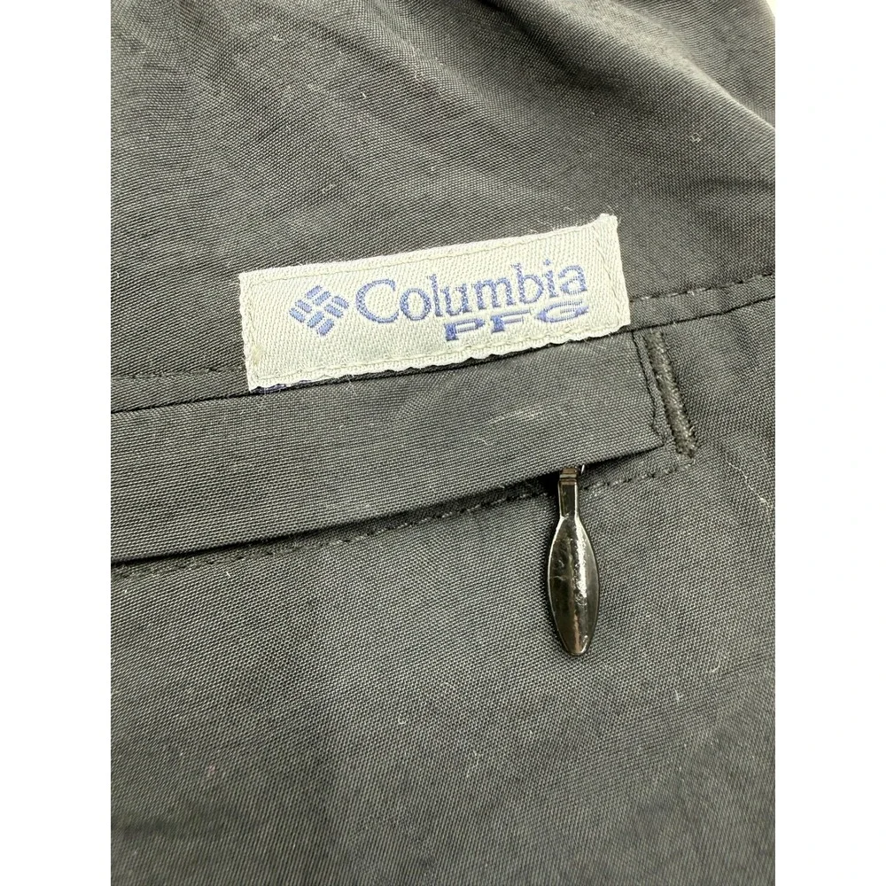 Columbia Water Short Womens XL Black Backcast PFG 5in Inseam Nylon UPF 50 FL0073 - Picture 6 of 8